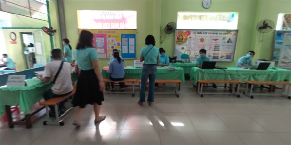 Công tác tuyển sinh lớp 1 năm học 2020-2021